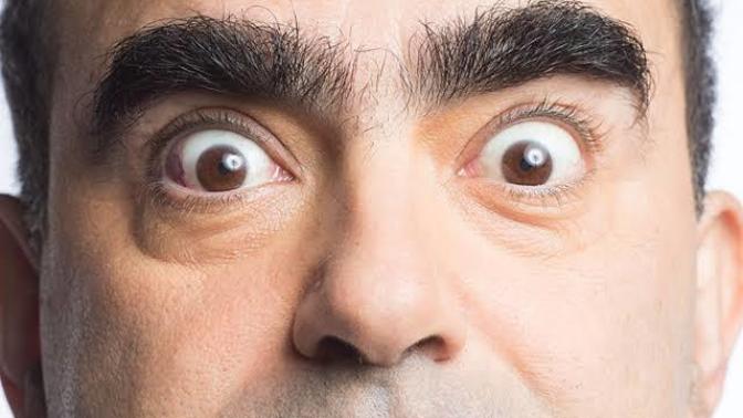 Girls is a guy with thick eyebrows ok?