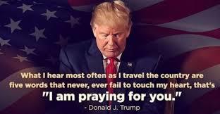Trump!! Will you pray for our Presidents recovery?