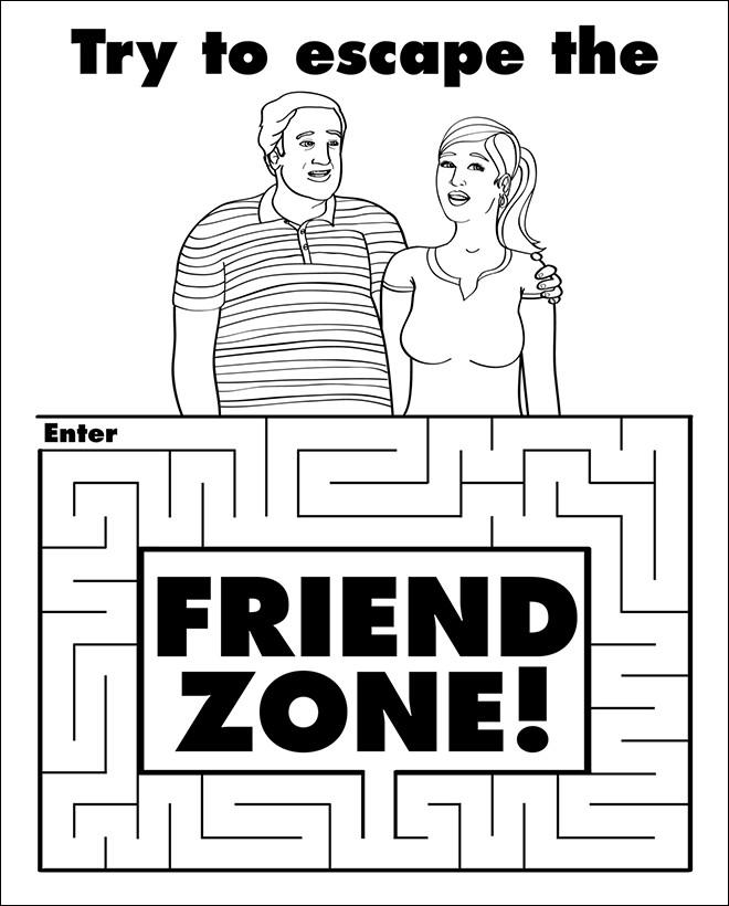 What prevents someone from getting past the friend zone?