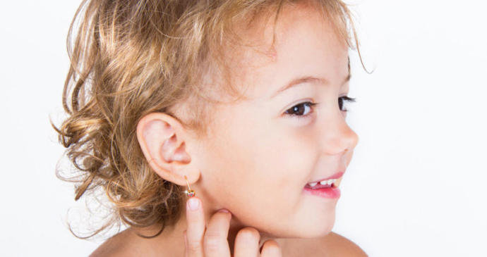 Would you permit the wearing of earrings for all, some, or none of your children assuming you had both sons and daughters?