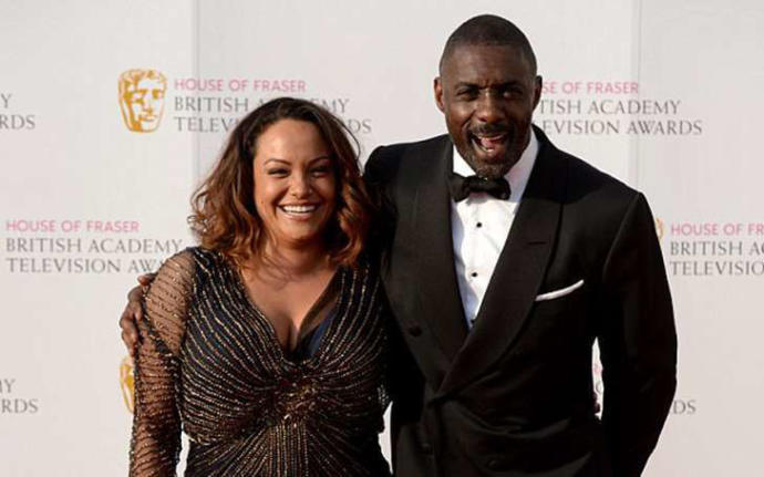 Idris was in relationships with two overweight "Black" women before his current wife
