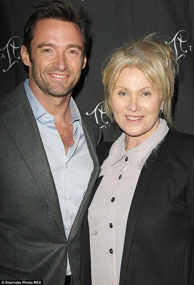 Hugh Jackman is famously married to an overweight older woman.