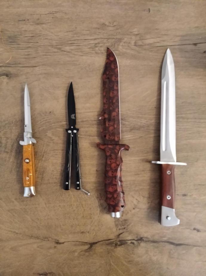 What do you think of my new knives?