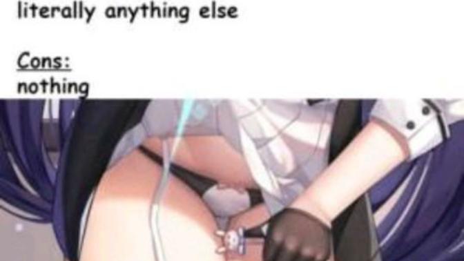 What does he mean by this meme?