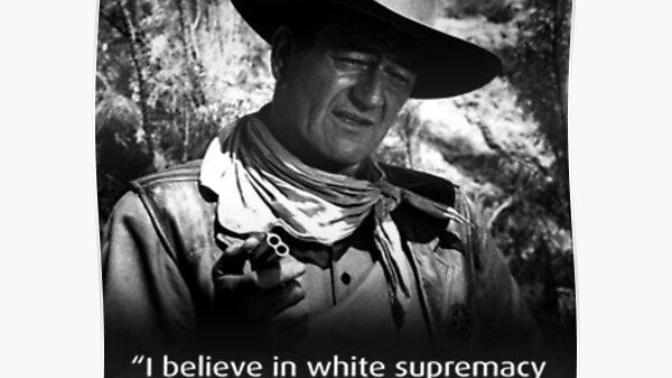 Is John Wayne right or wrong, at least the second part of the sentence and why in details in your opinion?
