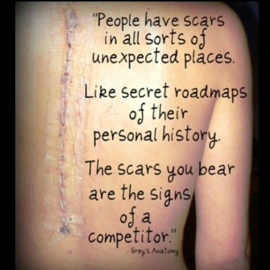 What Scars Do You Carry: Physical, Emotional, None, Or Both?