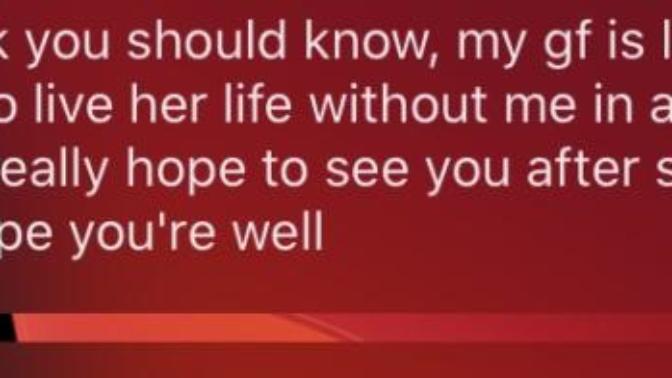 Why is he trying to meet up with me again, after he said he didn't want to see me again?