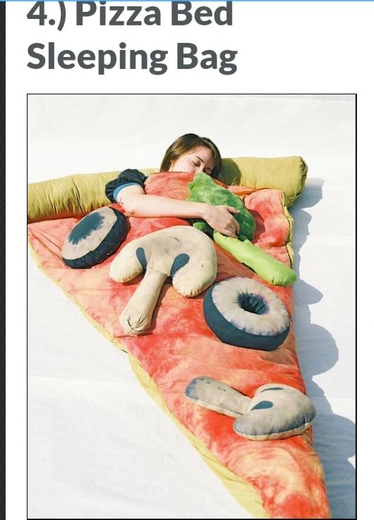 Choose which  pizza novelty you think is foolish photos included?