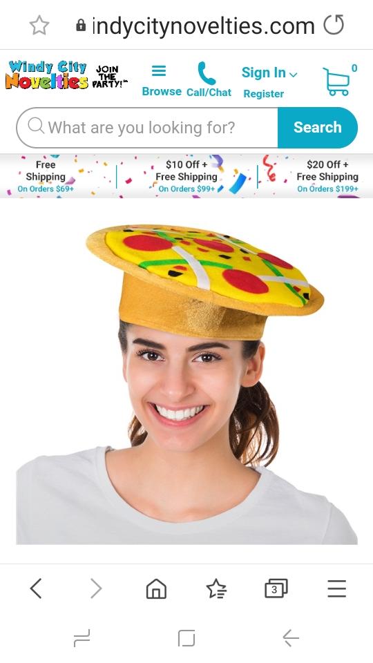Choose which  pizza novelty you think is foolish photos included?