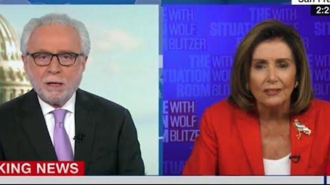Is Nancy Pelosi losing it?
