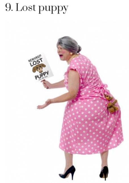 Bizarre Halloween costumes photos included?