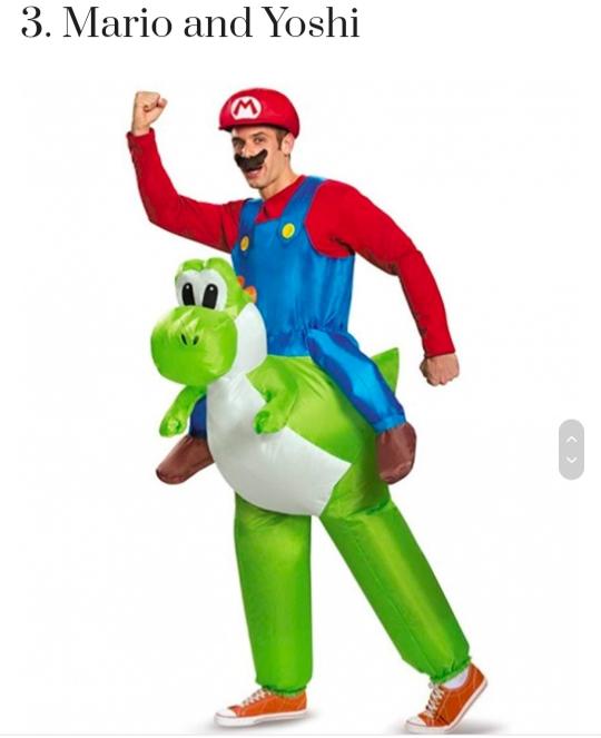 Bizarre Halloween costumes photos included?