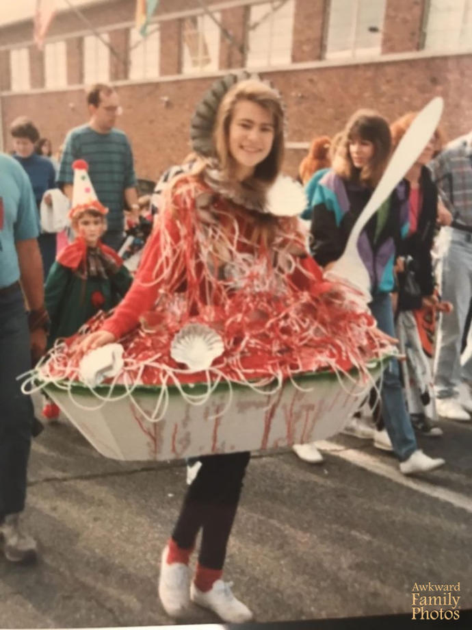Which Halloween costume is the most awkward to you from these pictures?