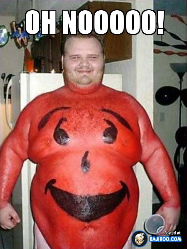 Which Halloween costume is the most awkward to you from these pictures?