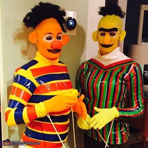 Which Halloween costume is the most awkward to you from these pictures?
