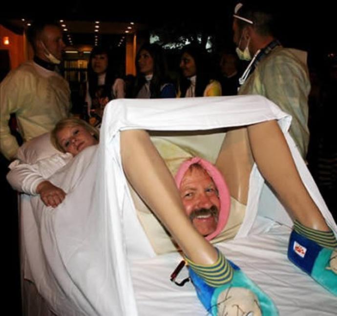 Which Halloween costume is the most awkward to you from these pictures?