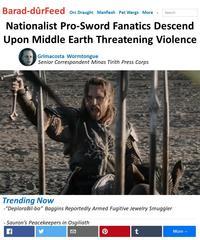 Lord of the Rings!! They are coming to destroy it with SJW politics just like StarWars and Startrek. Thoughts?