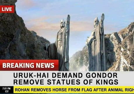 Lord of the Rings!! They are coming to destroy it with SJW politics just like StarWars and Startrek. Thoughts?