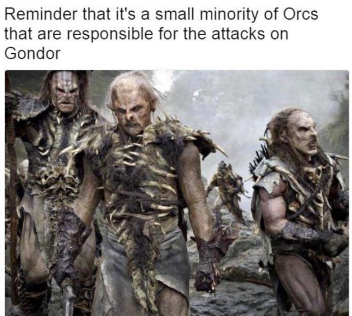 Lord of the Rings!! They are coming to destroy it with SJW politics just like StarWars and Startrek. Thoughts?