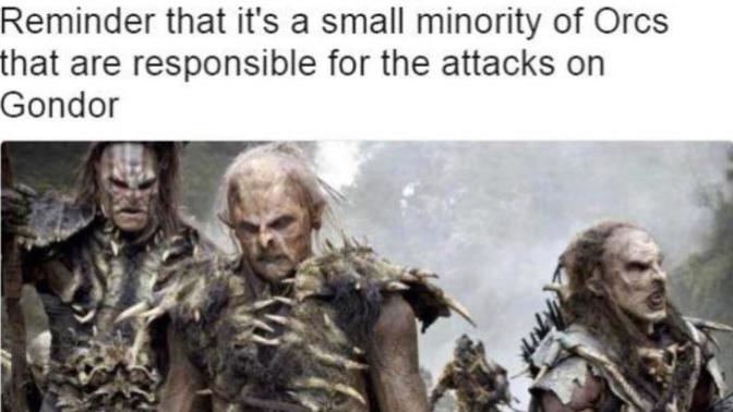 Lord of the Rings!! They are coming to destroy it with SJW politics just like StarWars and Startrek. Thoughts?