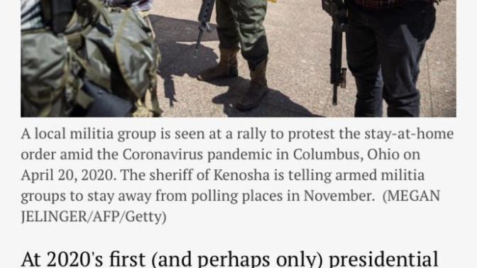 What do you think of these militia groups in America?