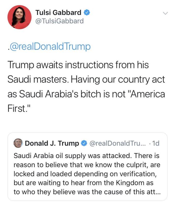 Is Trump a puppet of Saudi Arabia or Russia or both?