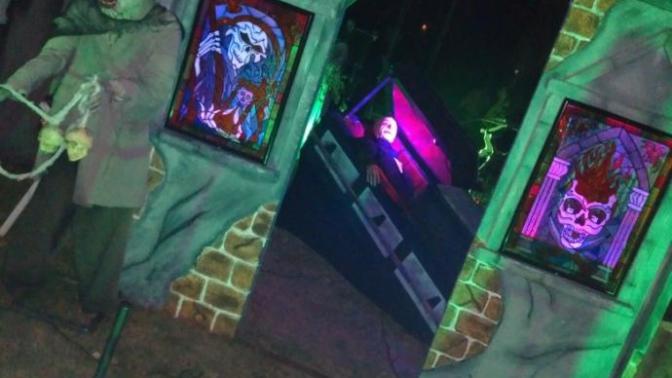 Have you seen any cool yard Halloween displays in your neighborhood?