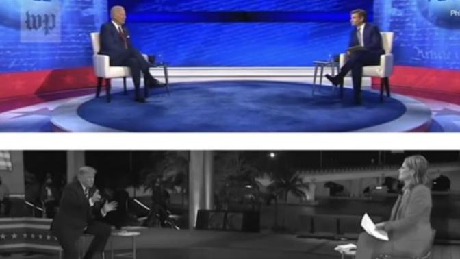 Were the dueling Townhalls a preview to the election?
