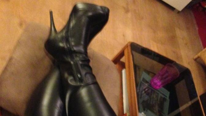 Leather or suede boots?