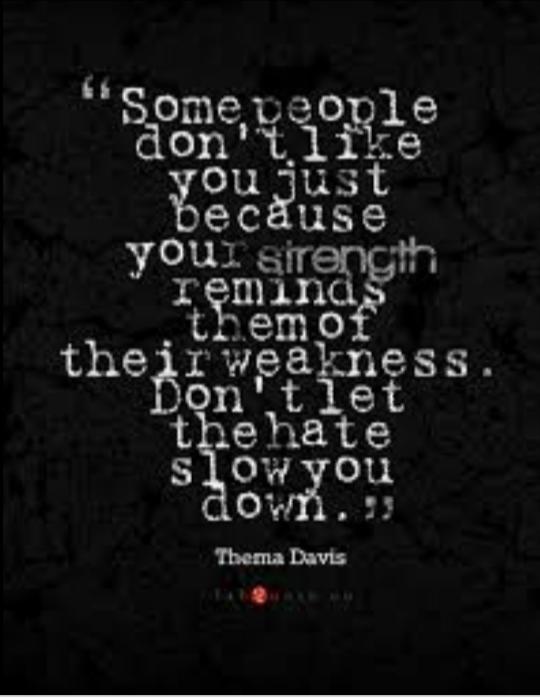 What Defines A Strong Or Weak Person To You?
