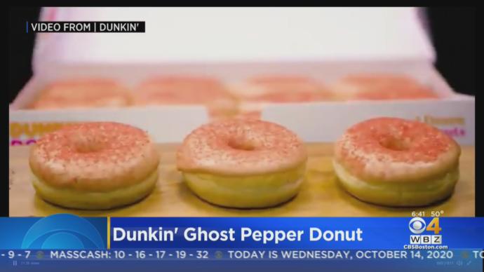 Have you heard of Dunkins new ghost pepper donut, have you tried it and would you try it?
