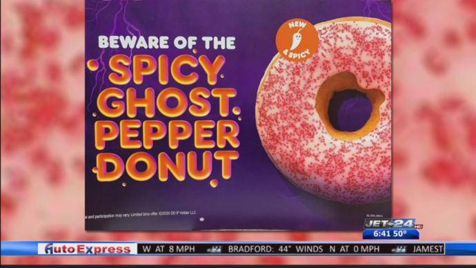 Have you heard of Dunkins new ghost pepper donut, have you tried it and would you try it?