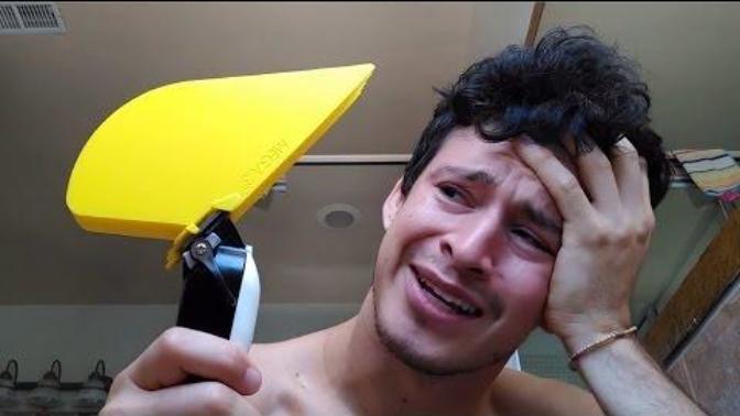 I wanted to cut my hair , but I found this video , in the comments lots of girls find that guy attractive , do you find him attractive? if yes why?