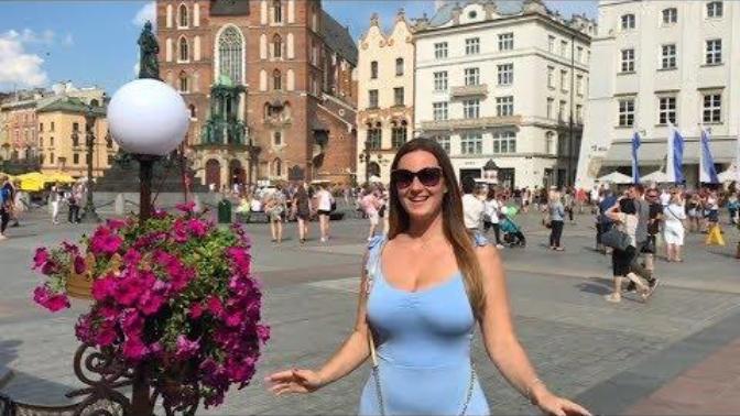 Would you ever visit Kraków, Poland? and what is her body appearance type?
