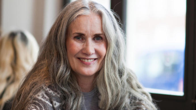 Should older women dye their hair or let it go grey naturally?