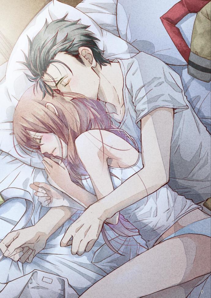 Do most couples living together actually cuddle when they go to bed?