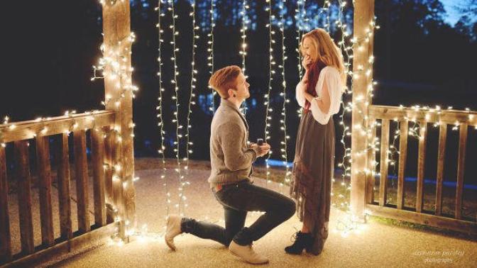 Guys, how would you propose to your woman?