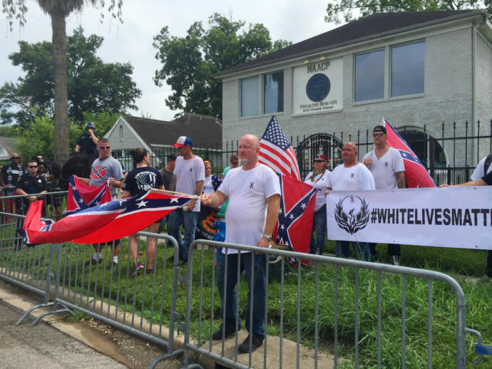 Why do the whitelivesmatter group always look redneck as fuck?