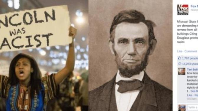 What do you think of Abraham Lincoln and his relevance to current racial tensions?