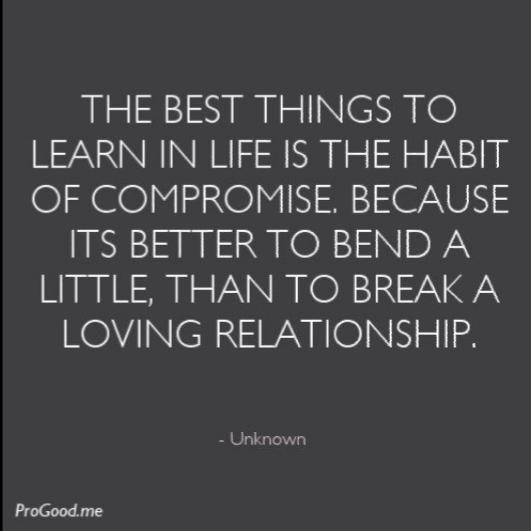 What Things Are You Willing To Compromise On In A Relationship? And What Are You Not Willing To Compromise?