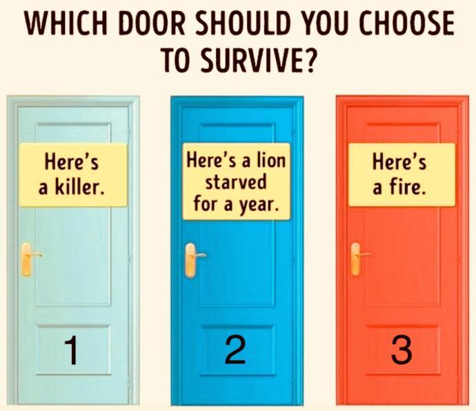 Choose A DOOR Any DOOR?