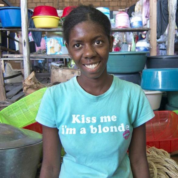 Which of these shirts displays the hardest message to understand?