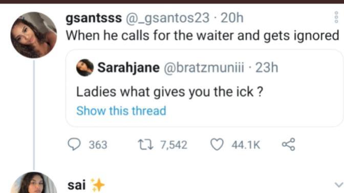 Do you girls think such things are kind of turn-off?
