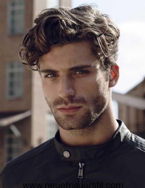 Curly, straight or wavy hair on guys?