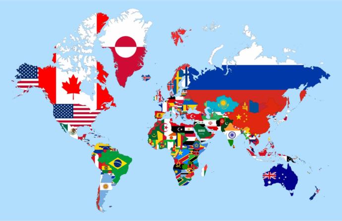 Would you be able to find at least a quarter of the approximately 200 countries on a world map?