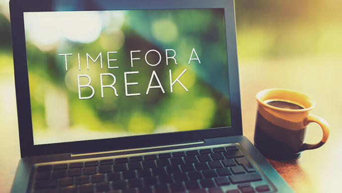 What do you usually do on your work breaks?