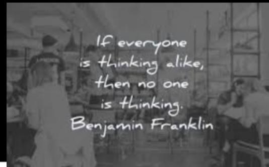 What Kind Of Thinker/Thinking Attracts You The Most? And, Which Are You?