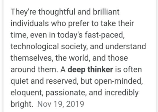 What Kind Of Thinker/Thinking Attracts You The Most? And, Which Are You?