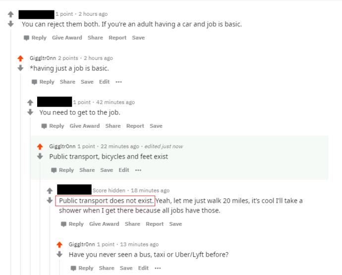 Not the first time I have seen this argument being made, and not just on Reddit