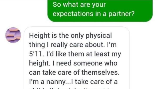 What's a shallow reason why you wouldn't date someone?
